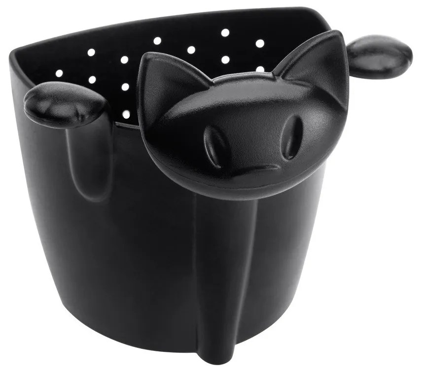 Infuzor de ceai MIAOU, KOZIOL, negru cosmos