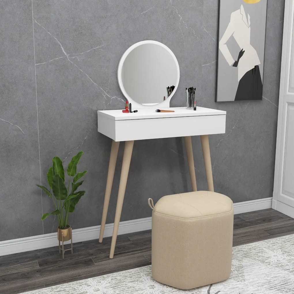 Masă cosmetică Siena White