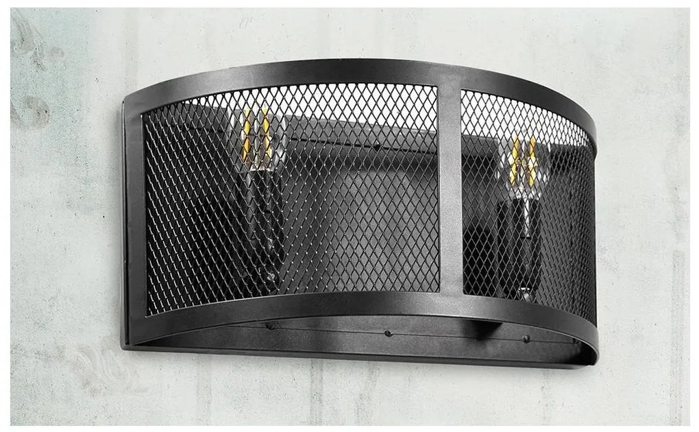 Aplică perete BRESSO 2xE14/12W/230V