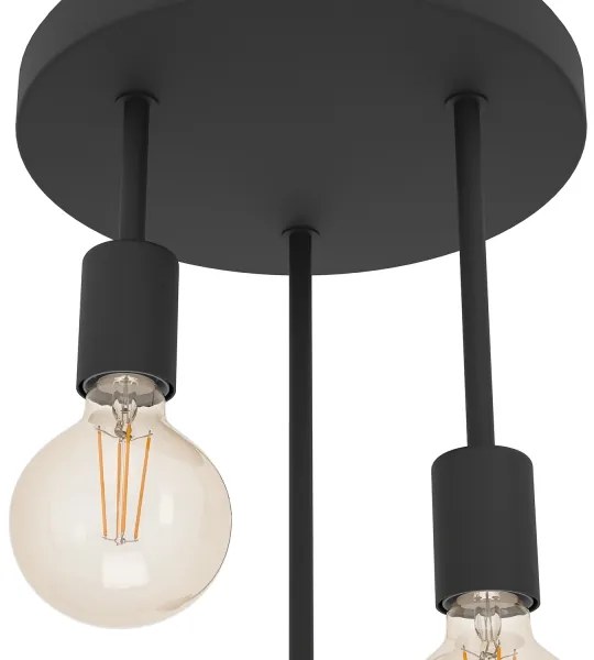 Eglo 43126 - Lustră pe tijă WILMCOTE 3xE27/60W/230V