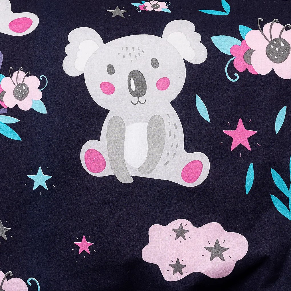 Lenjerie de pat din bumbac 4Home Koala friend, 140 x 200 cm, 70 x 90 cm