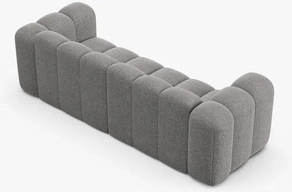 Canapea Lupine 3 locuri chenille Eden L230 cm