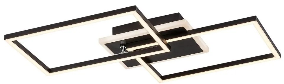 Plafoniera LED moderna Athelstan negru