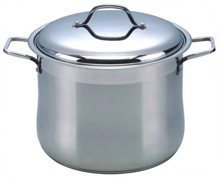 Oală din Inox, 5.7 Litri, Bază 3 Straturi (Inducție), Capac din Inox