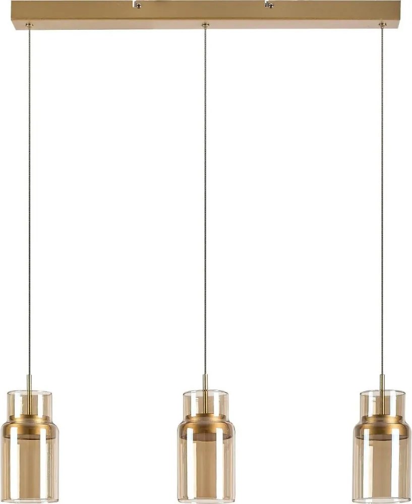 Rabalux 72036 - Lustră LED pe cablu ZAYEN LED/27W/230V 3000K auriu