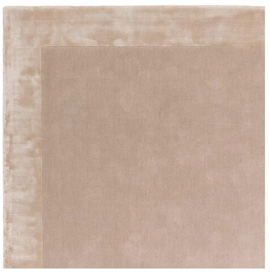 Covor bej handmade din amestesc de lână 160x230 cm Ascot – Asiatic Carpets