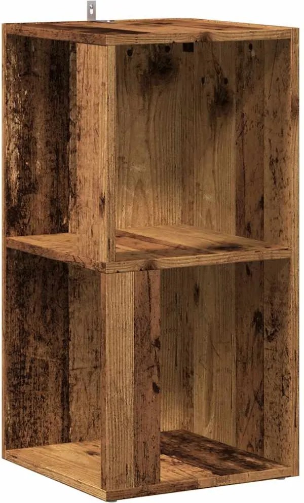 vidaXL Dulap de colț din lemn vechi 33x33x67 cm din lemn prelucrat