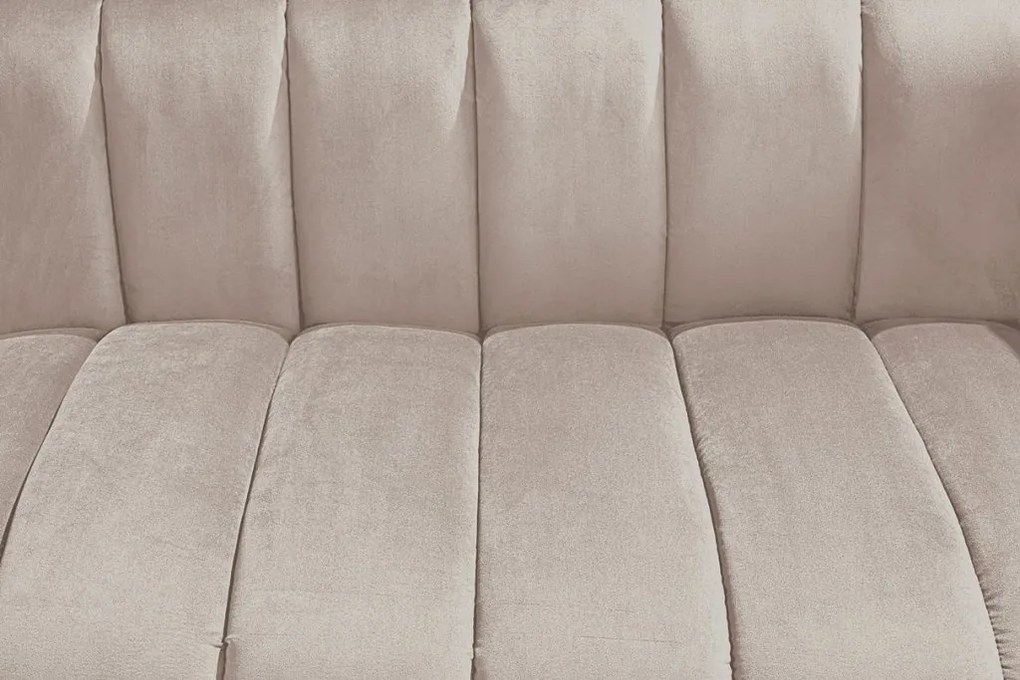 Canapea 2 locuri design elegant Noblesse, sampanie