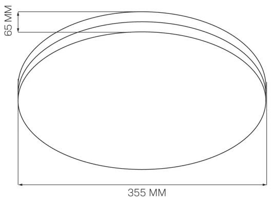 Plafonieră LED pentru baie MOON LED/18W/230V crom IP44