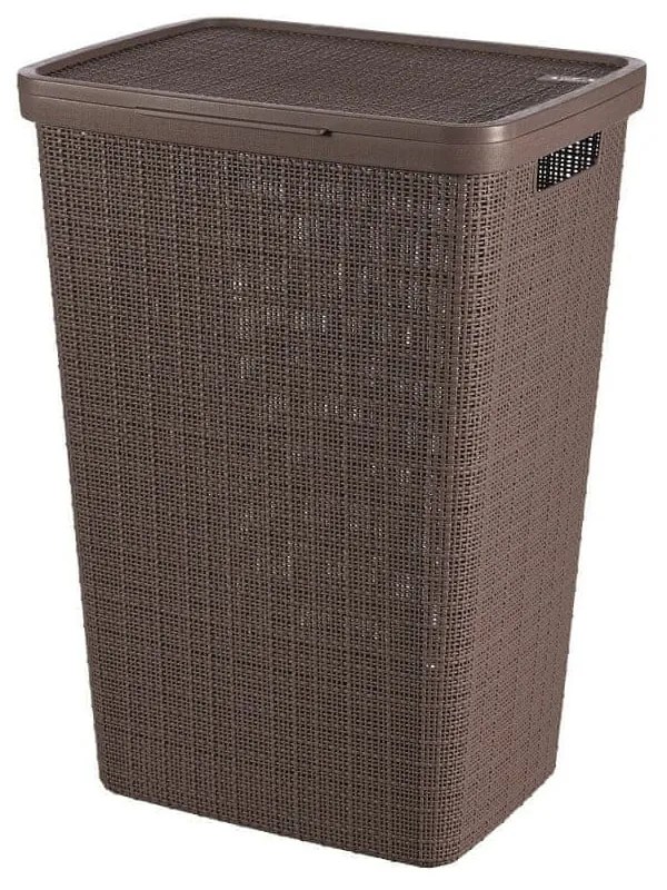 Coș de rufe Curver Jute, 58 l, maro
