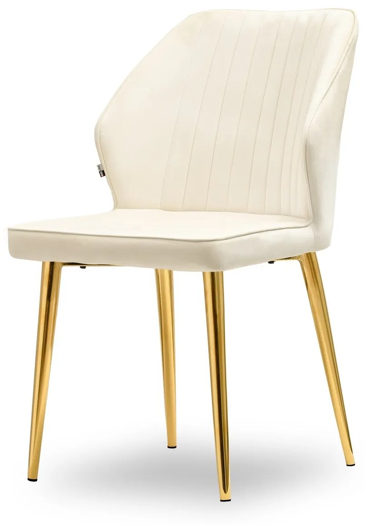 Scaun Greta K (crem + auriu). 1111062