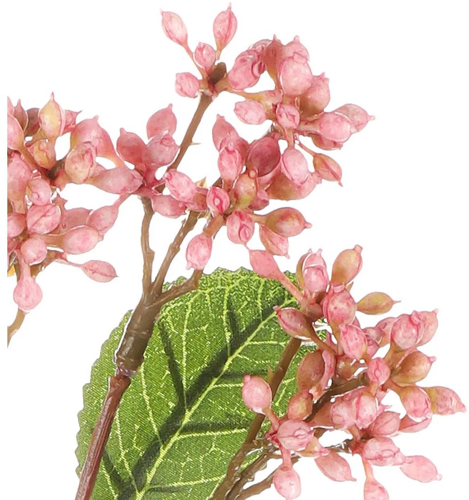 Floare artificială Krásnoplodka japoneză rozdeschis, 16 x 8 x 63 cm