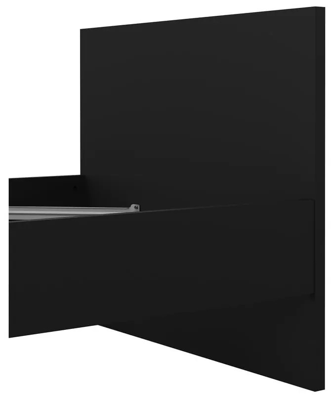 Pat negru 90x190 cm Naia – Tvilum