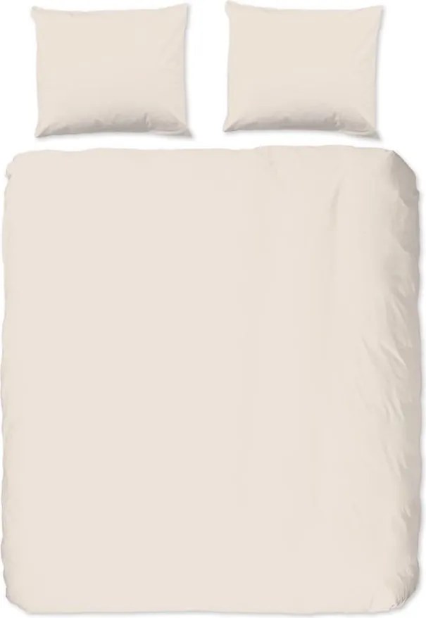 Lenjerie de pat din bumbac Good Morning Universal, 200 x 220 cm, bej