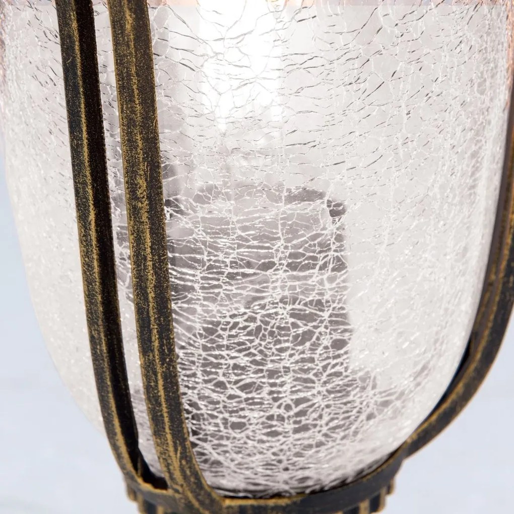 Stalp iluminat exterior IP23 H51cm August AL 11-1121/1 Patina OR