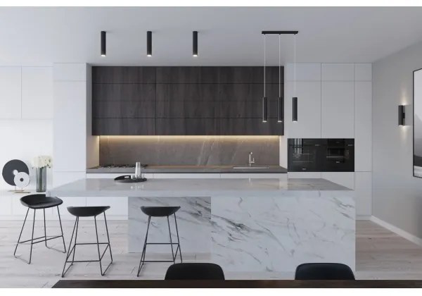 Lustră pe cablu LAGOS 3 3xGU10/40W/230V negru