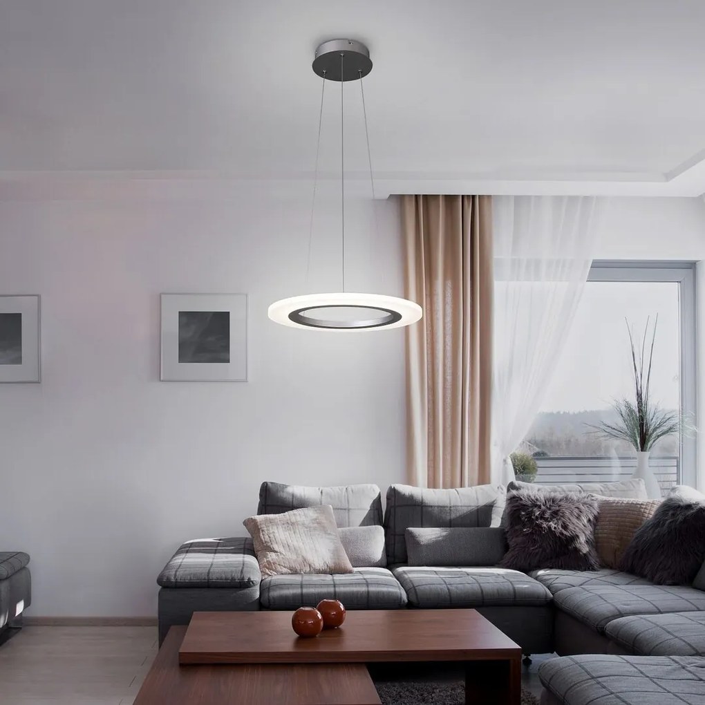 Lustra inelara LED camera de zi, sufragerie, dormitor Adrienne 2428 RX