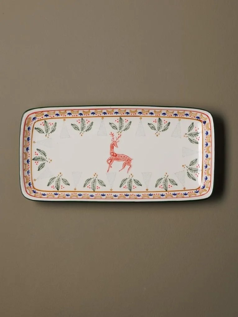 Set 2 platouri din ceramica, "Frimas"