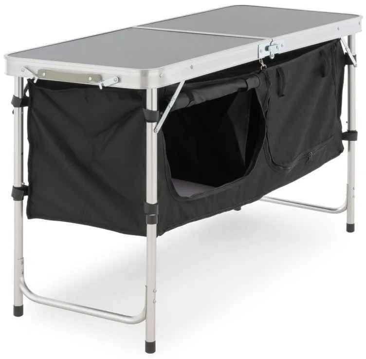 Masă de camping multifuncțională - 2 cutii , pliabile