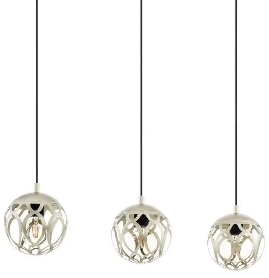 Eglo 99072 - Lustră pe cablu MIRTAZZA 3xE27/60W/230V