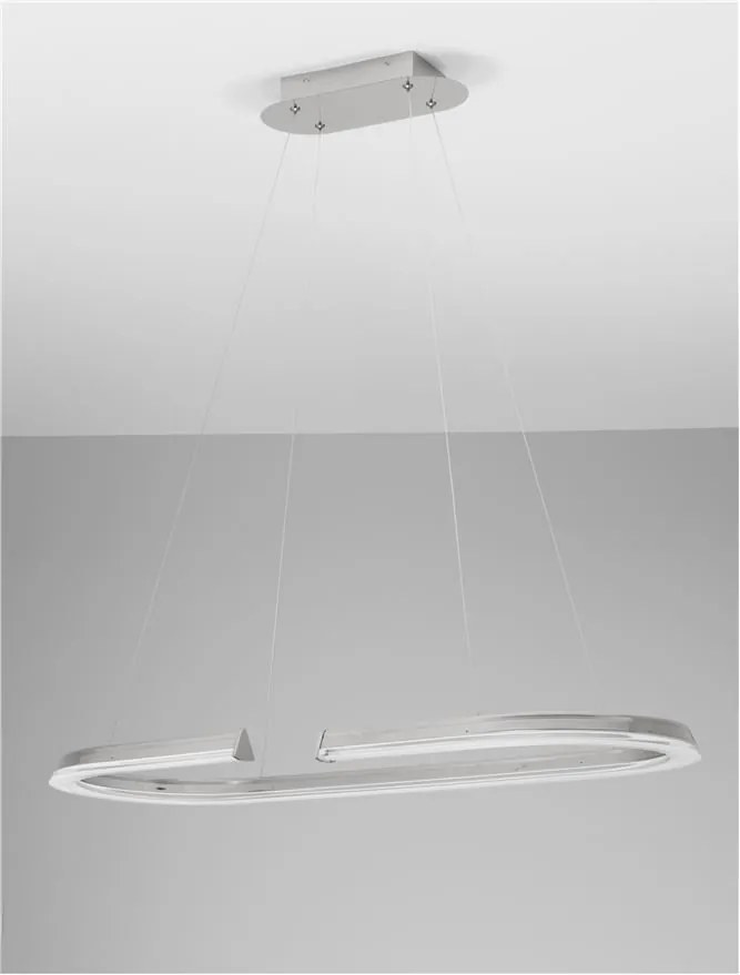 Lustra LED suspendata design circular ELMO