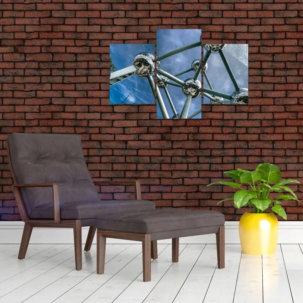 Tablou- atomium la Bruxelles (90x60 cm)