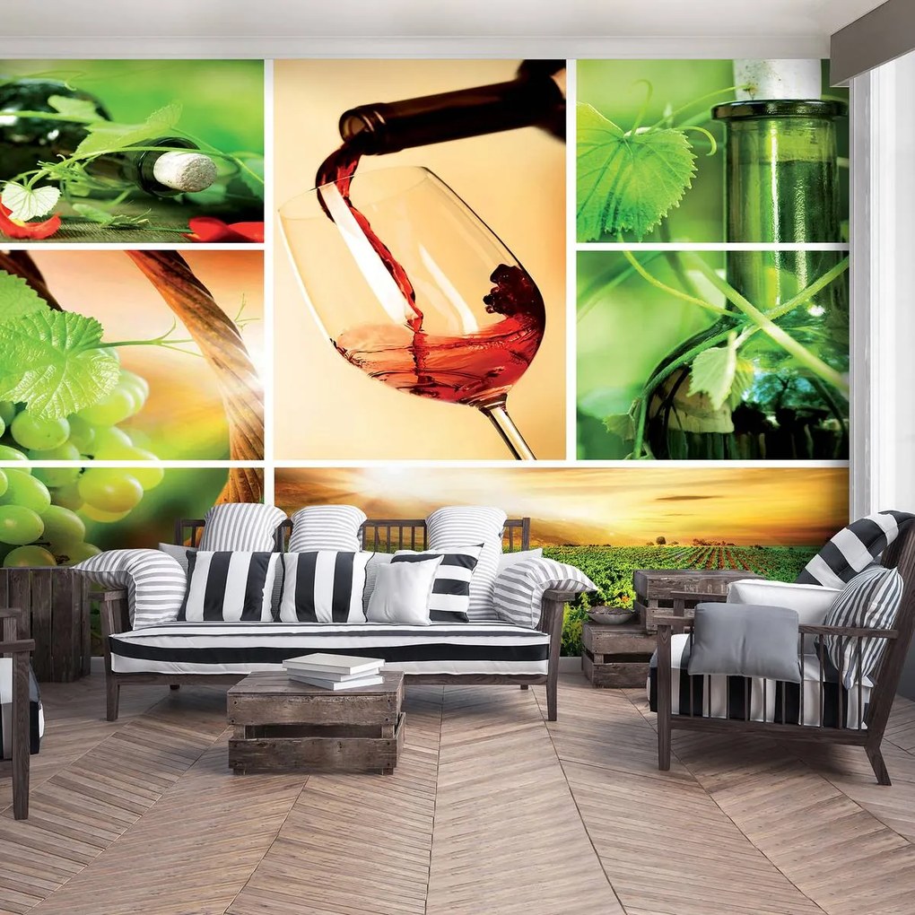 Fototapet - Vin (254x184 cm)