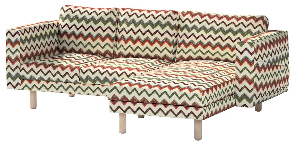 Husă pentru canapeaua Norsborg cu 3 locuri și șezlong Norsborg