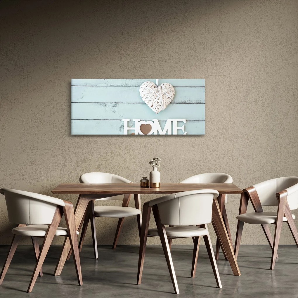 Tablou - I love home (120x50 cm)