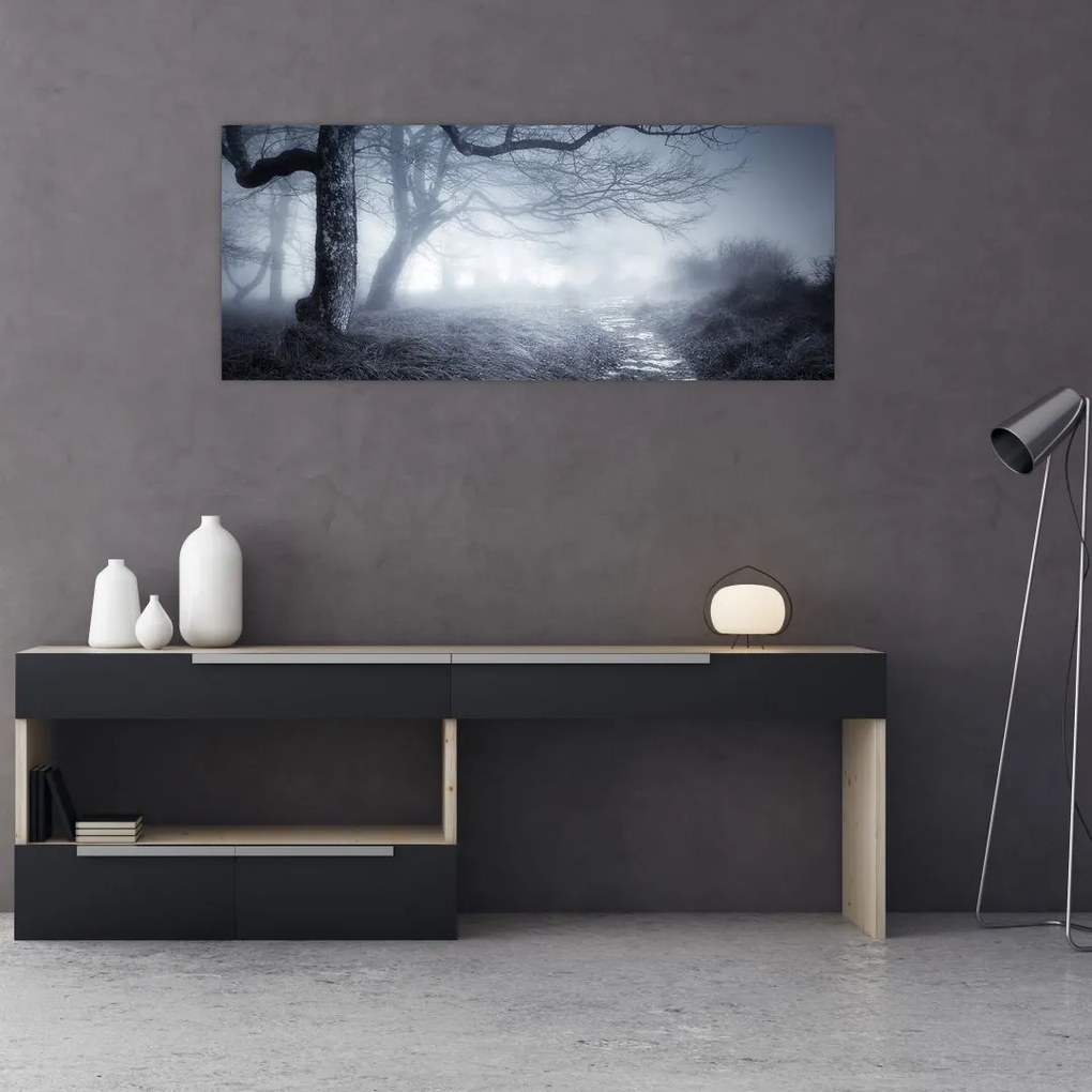 Tablou - Drum pin ceață (120x50 cm)