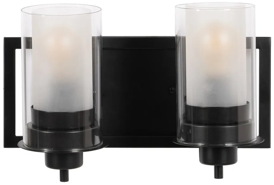 Aplică de perete neagră-albă – Ixia