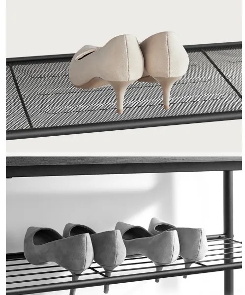 Pantofar DAVOR maro/negru