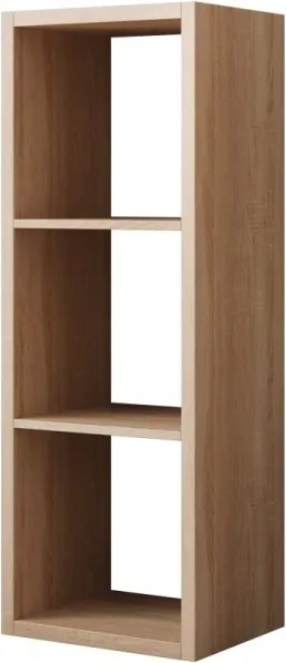Bibliotecă 40x113.5 cm, Cleo I, ADRK Furniture (Culoare: Alb)