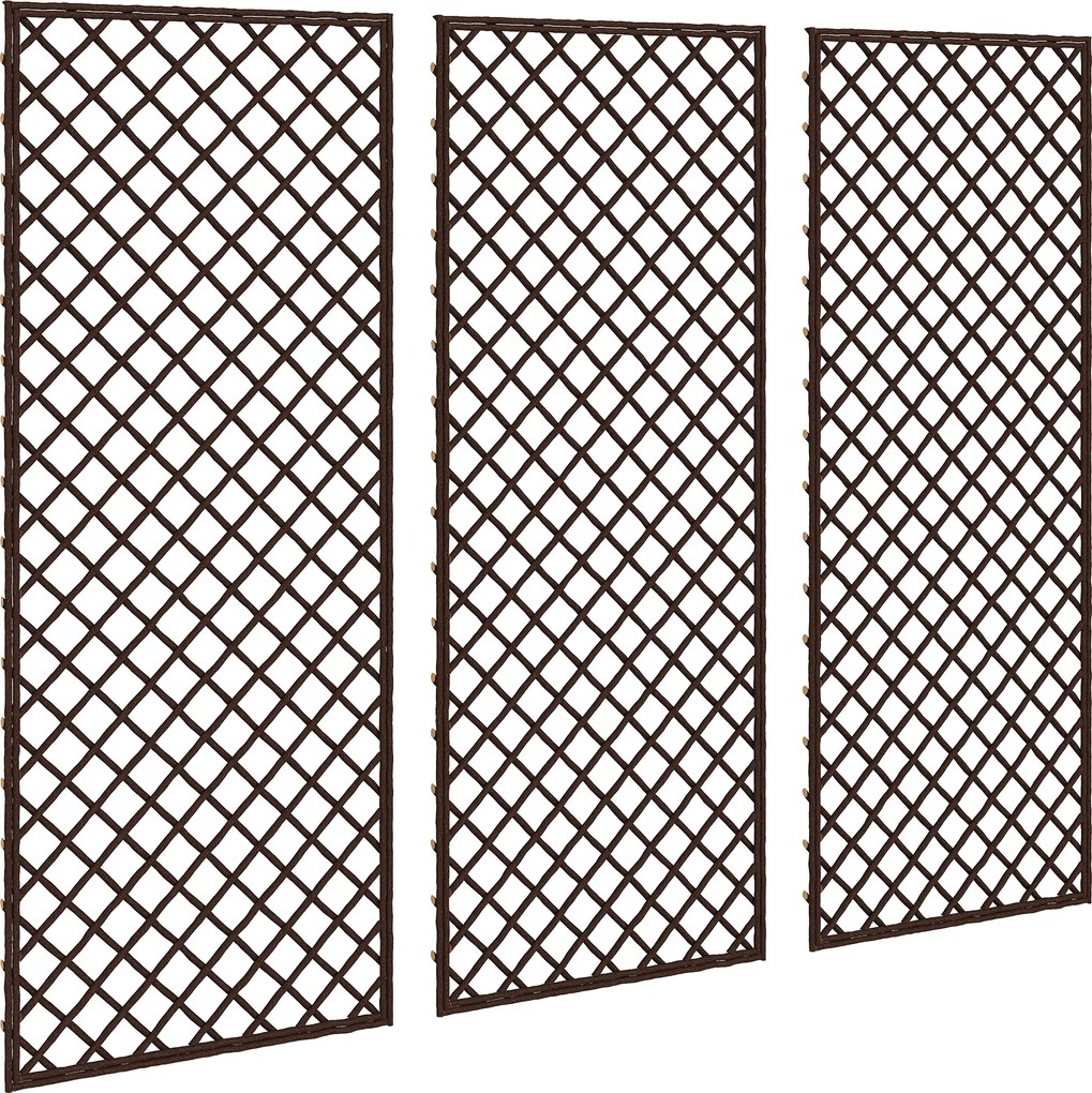 Outsunny arcade pentru trandafiri, pergole robuste pentru nunți, flori cățărătoare | Aosom Romania