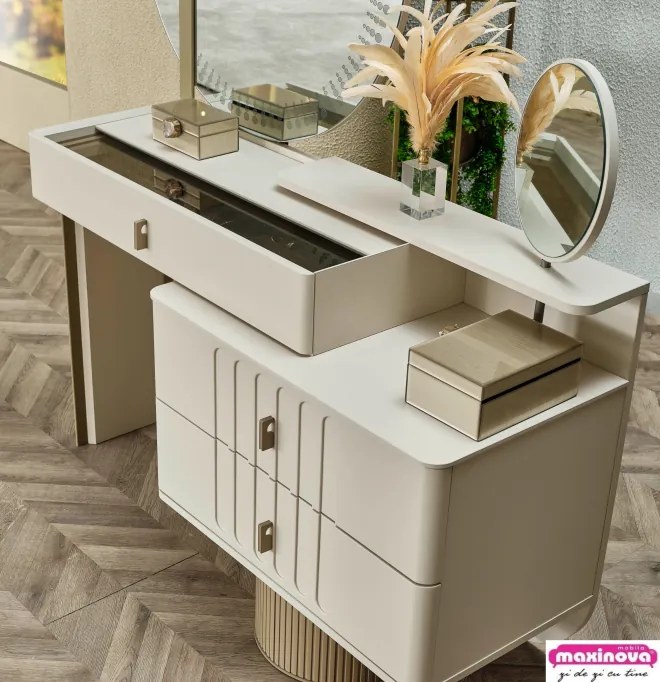 Mobilier dormitor dulap colt 7 usi,Verona