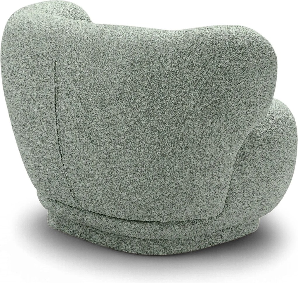 Fotoliu de relaxare Skindi - bouclé verde Catch Me 13