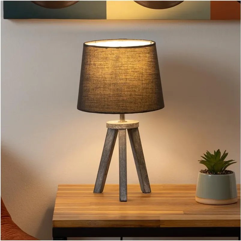 Lampă de masă Atmosphera MINI 1xE14/25W/230V pin/gri