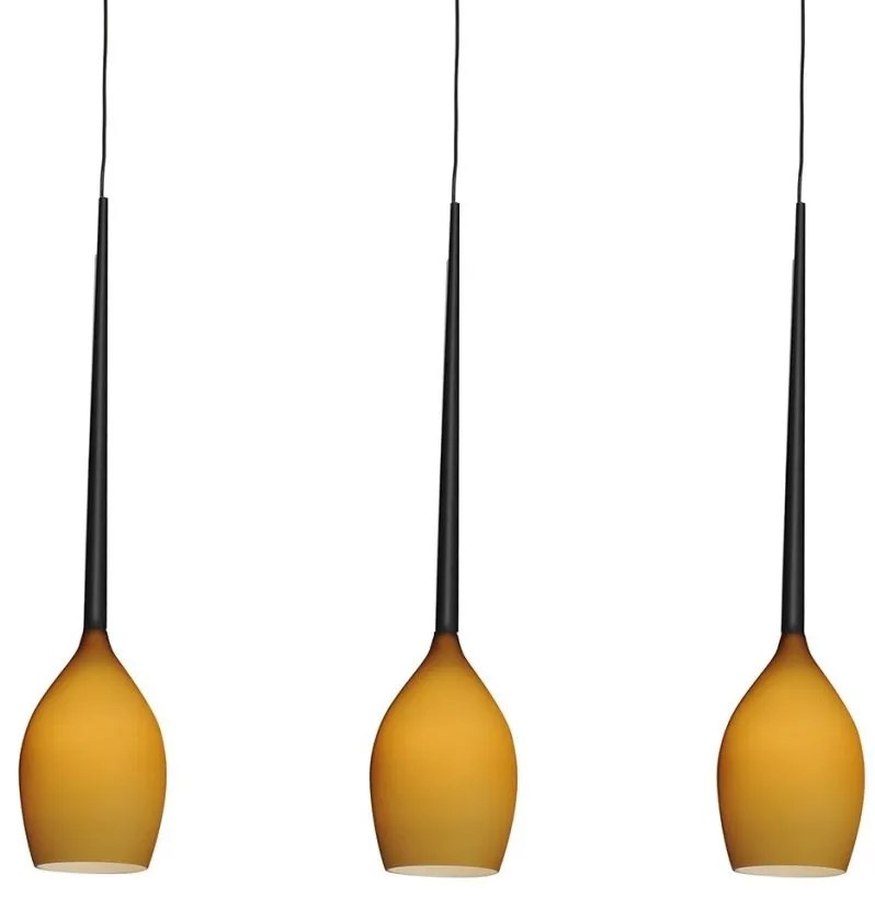 Lustra moderna Izza 3 AMBER