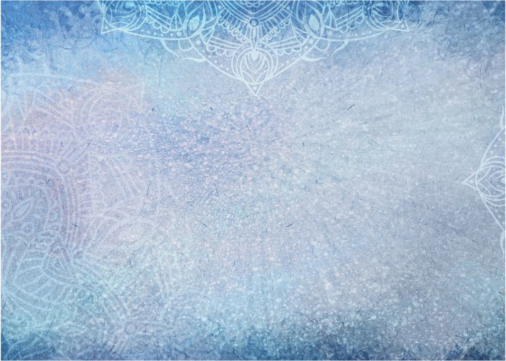 Tablou - Mandala in albastru (70x50 cm)
