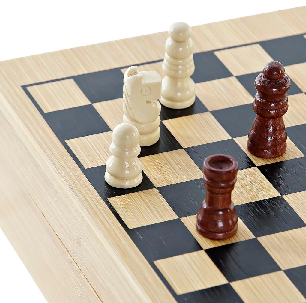 Set sah cu accesorii pentru vin 15x17 cm