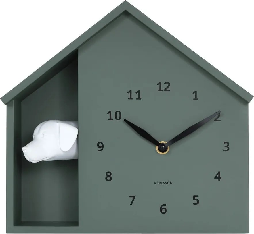 Ceas de perete Peeking Doggy – Karlsson