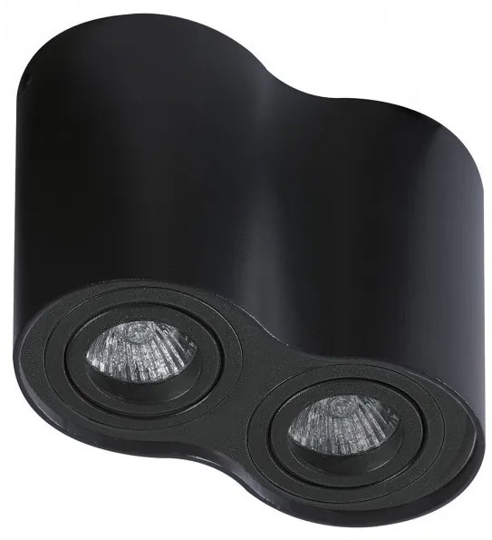 Spot aplicat tavan/plafon stil modern Bross 2 Black/BK