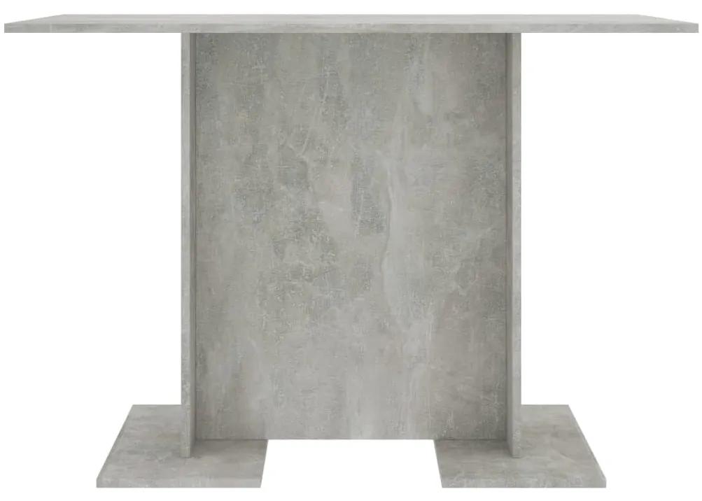 Masa de bucatarie, gri beton, 110x60x75 cm, PAL 1, Gri beton