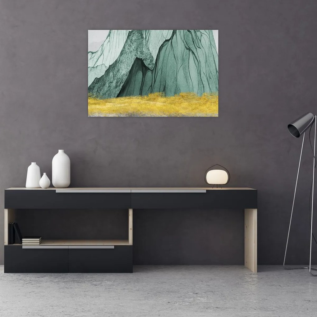 Tablou - Munții Smarald N⁰3 (90x60 cm)