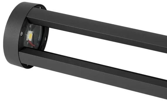 Lampă LED de exterior LED/10W/230V 80cm 6400K IP65 neagră