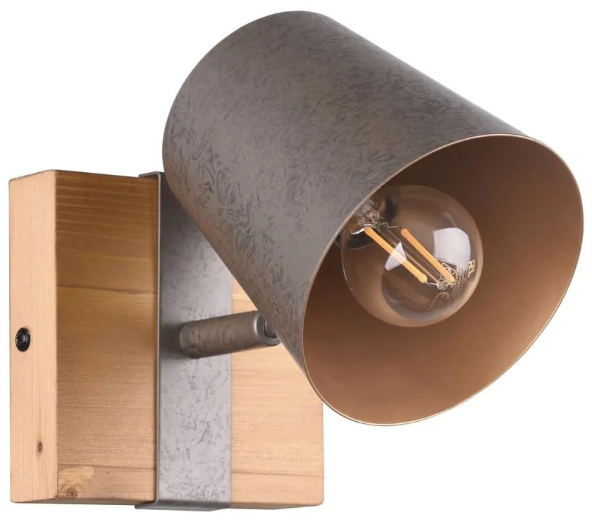 Spot gri închis/în culoare naturală Bell – Trio