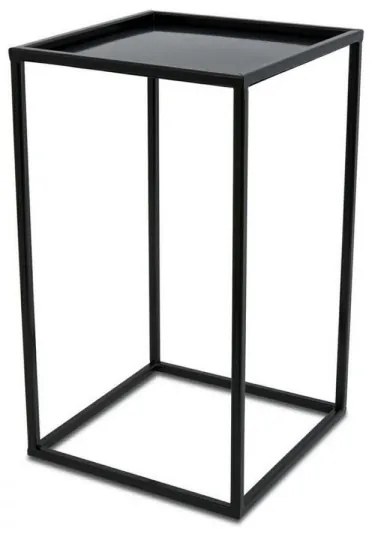 Suport pentru flori 40x24 cm, negru