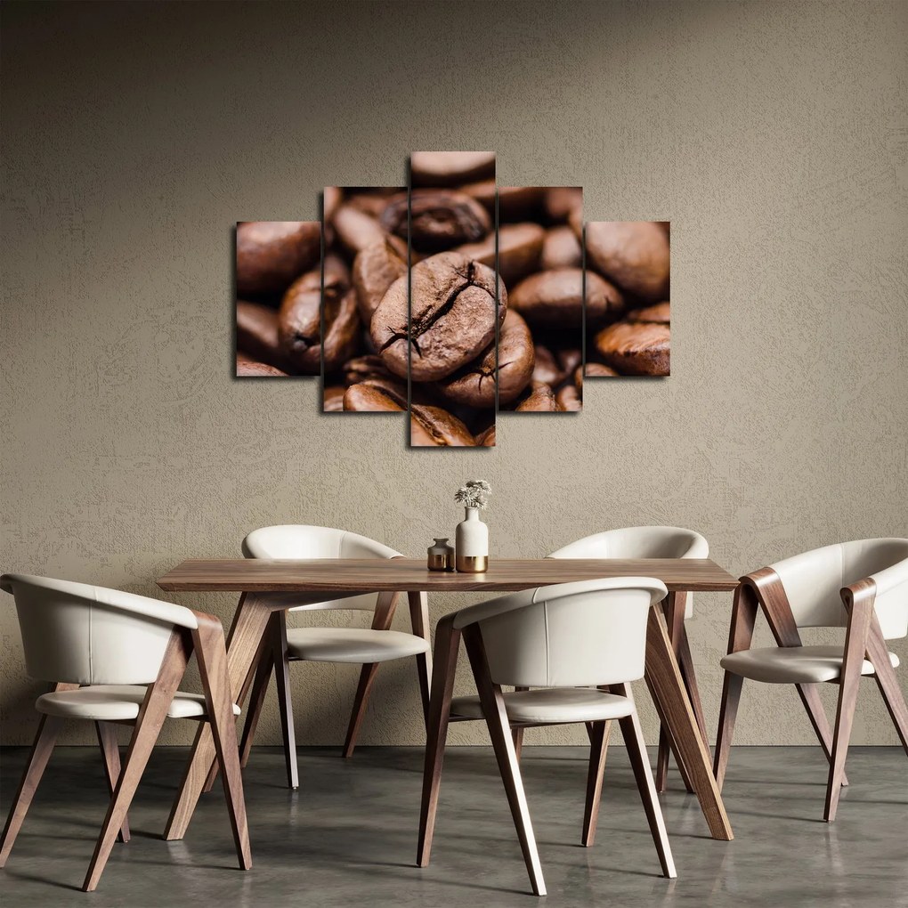 Tablou - Boabe de cafea (150x105 cm)