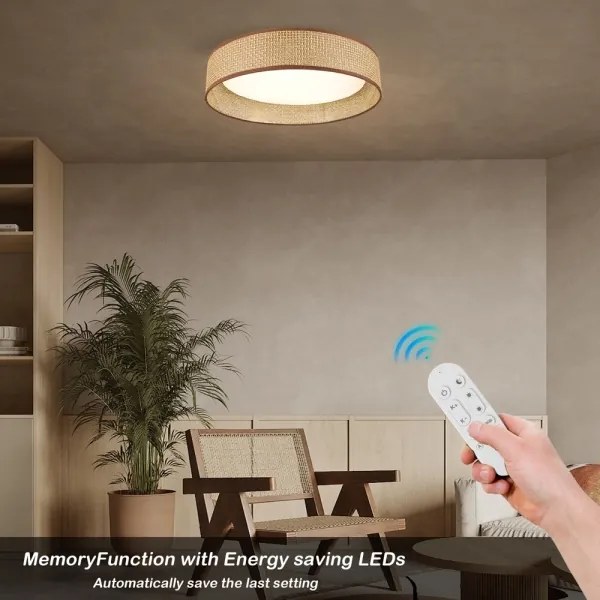 Immax NEO 07288L - Plafonieră LED+CCT dimabilă LONA, 36W/230V, Ø 45,5 cm + telecomandă