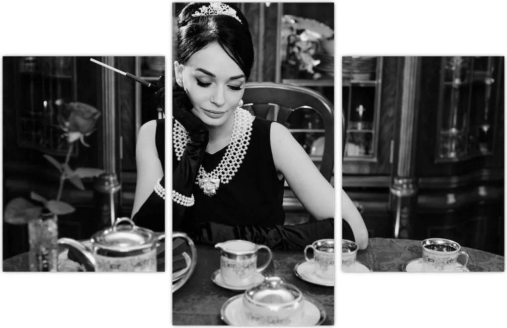 Tablou cu femeie (90x60 cm)